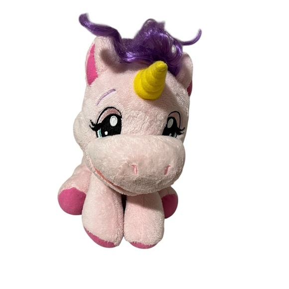 Wow Wee Alive Jr. Play and Say Interactive Plush Puppet pink Unabelle Unicorn - Picture 1 of 3